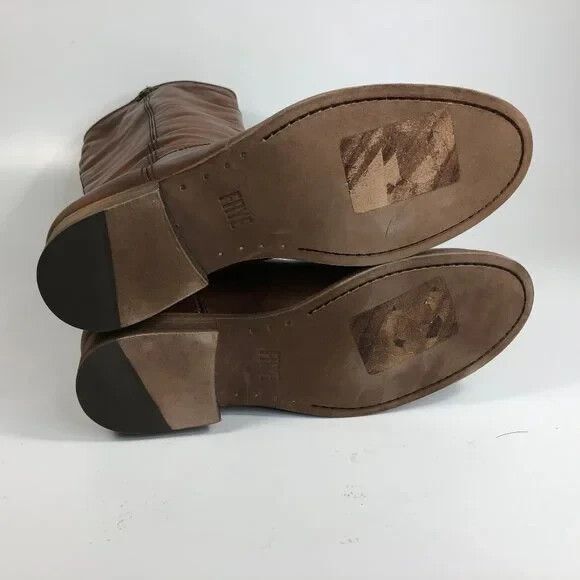 Frye Melissa 2 Leather Boots Womens Brown Riding Equestrian 3475449 - Picture 8 of 13